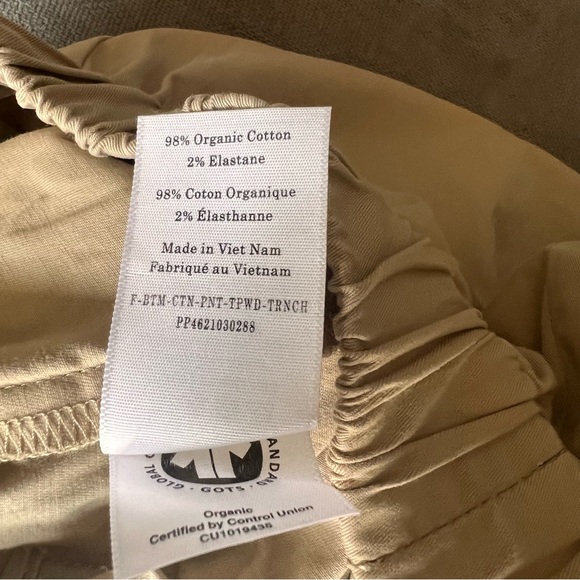 Everlane Easy Pant Tan XS - Picture 4 of 7